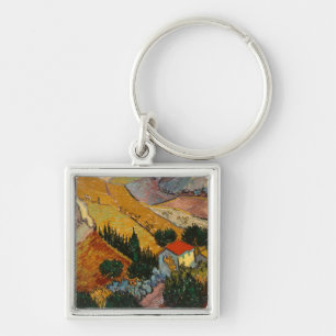 Porte-clés Paysage de Vincent van Gogh   avec la Chambre et