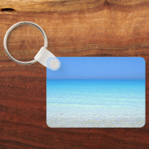 Porte-clés Paysage marin de couleur turquoise