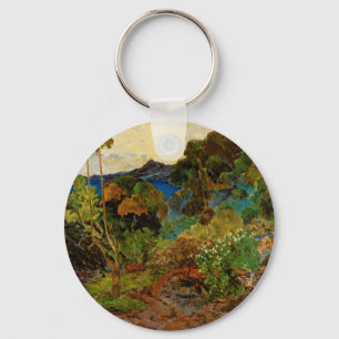 Porte-clés Paysage Martinique de Paul Gauguin (1887)