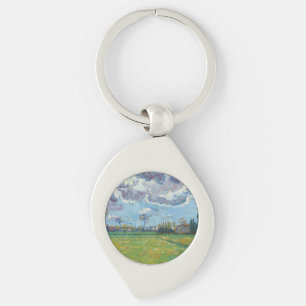 Porte-clés Paysage sous un ciel orageux Vincent Gogh