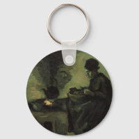 Paysanne au coin du feu par Vincent van Gogh