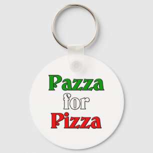 Porte-clés Pazza pour la pizza
