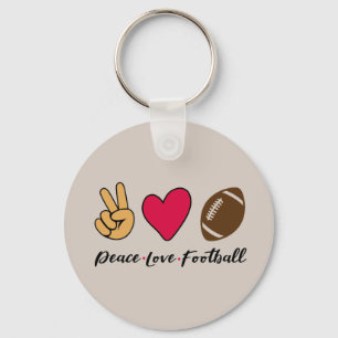 Porte-clés Peace cool amour football sports