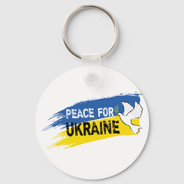 Porte-clés Peace for Ukraine (Recto)