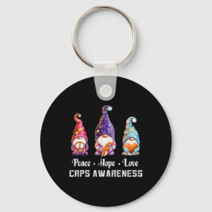 Porte-clés Peace Hope Love Gnomes Sensibilisation aux culture