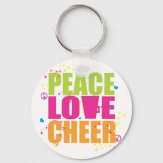 Porte-clés Peace Love Cheer Porte - clé