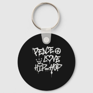Porte-clés Peace Love Hip hop Dancing 1