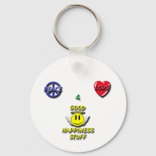 Porte-clés Peace Love Porte - clé du bonheur