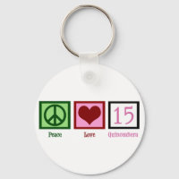 Peace Love Quinceañera