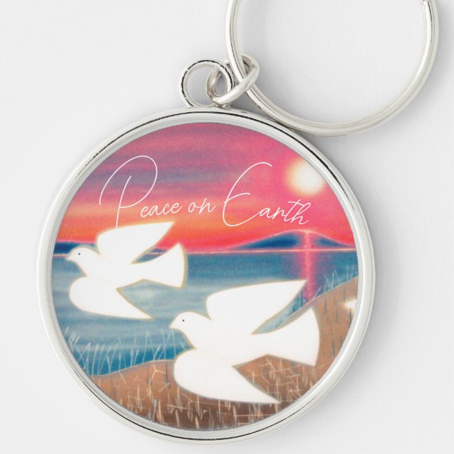 Porte-clés Peace on Earth (Devant)