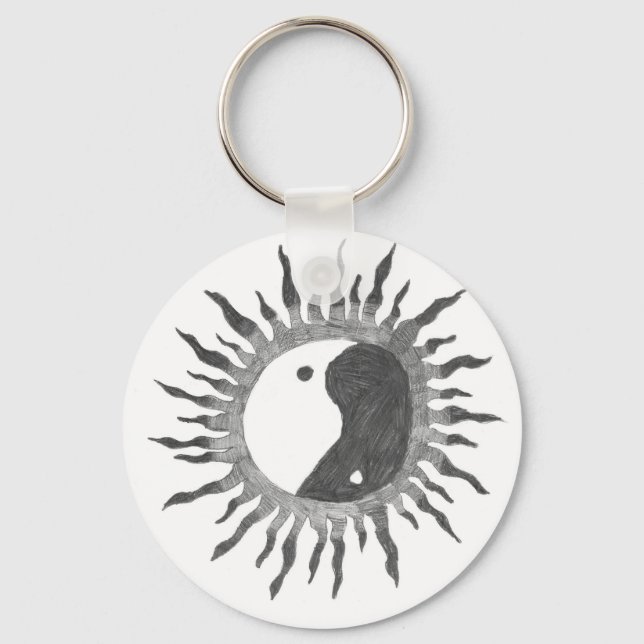 Porte-clés Peace Sun (Recto)