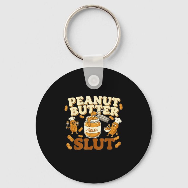 Porte-clés Peanut Butter Funny Peanut Butter Lovers Apparel  (Recto)