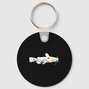 Porte-clés Pêche au poisson-chat Pêche au poisson-chat Plat t
