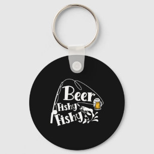 Porte-clés Pêche de la bière pêche amusante Pêche Alcool Love