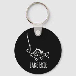 Porte-clés Pêche en Pennsylvanie du lac Érié Perche Hook Fish