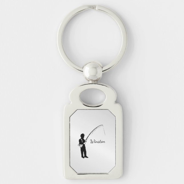 Porte-clés Pêche personnelle (Devant)