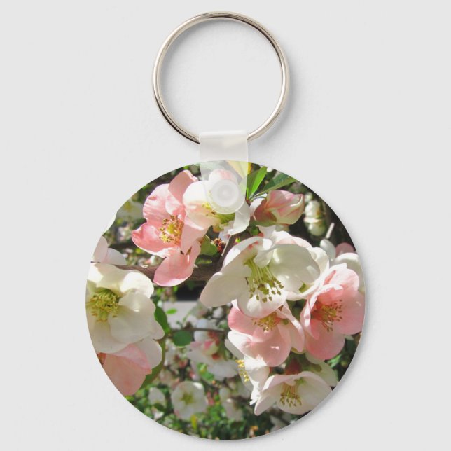 Porte-clés Pêches et crème ~ porte - clé (Recto)