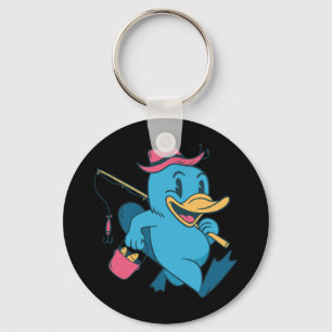 Porte-clés Pêcheur à bec noir