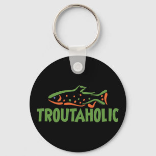 Porte-clés Pêcheur de truites