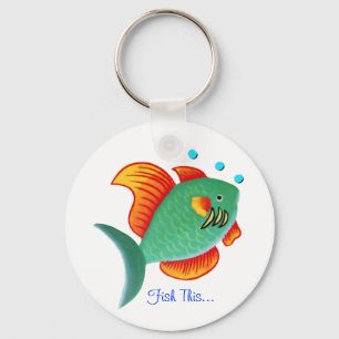 Porte-clés Pêchez ceci