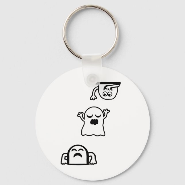 Porte-clés Peek-A-Boos (Recto)