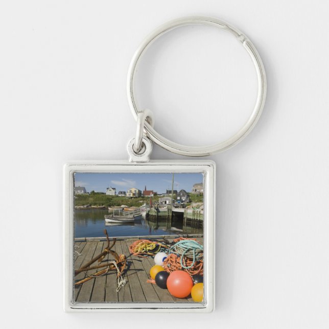 Porte-clés Peggy's Cove, Nouvelle-Écosse, Canada 2 (Devant)