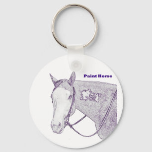 Porte-clés Peignez le porte - clé de cheval