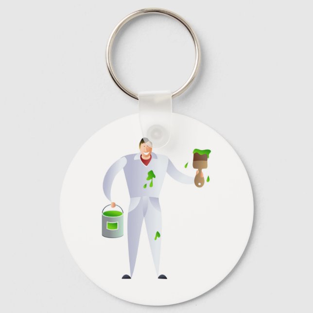 Porte-clés Peintre et décorateur (Recto)