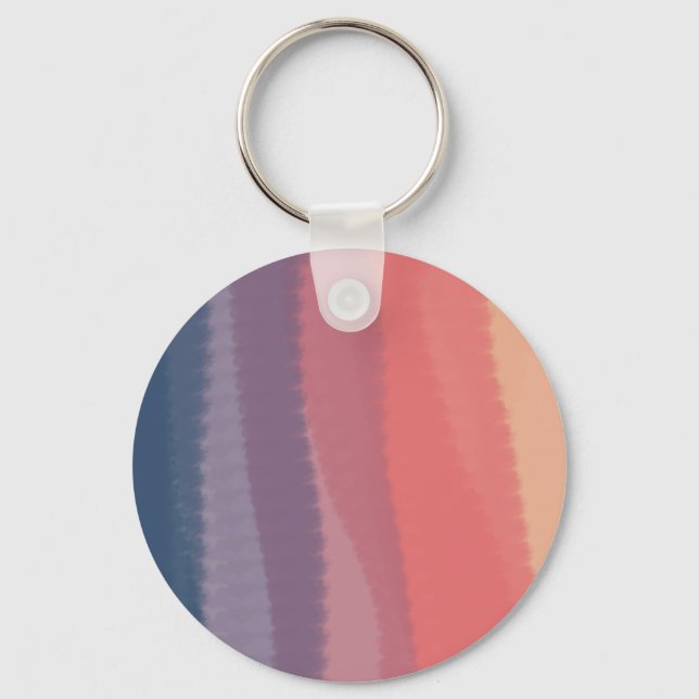 Porte-clés Peinture Aquarelle Couleur Bright Trendy (Recto)