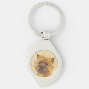 Porte-clés Peinture de Cairn Terrier - Cute Original Chien Ar
