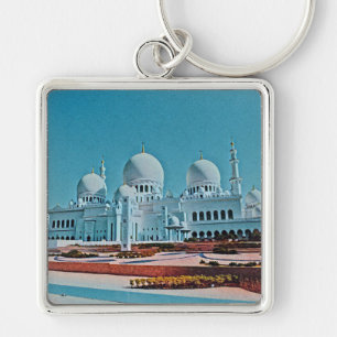 Porte-clés Peinture de mosquée d'Abu Dhabi