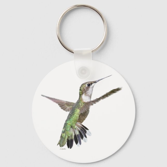 Porte-clés Peinture des colibris de Berylline (Recto)