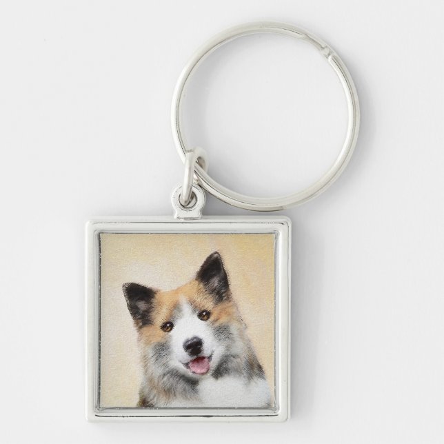 Porte-clés Peinture islandaise pour chien de mer - Art origin (Devant)