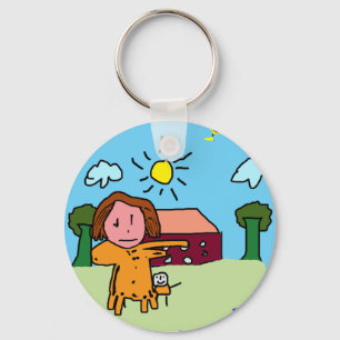 Porte-clés Peinture pour enfants