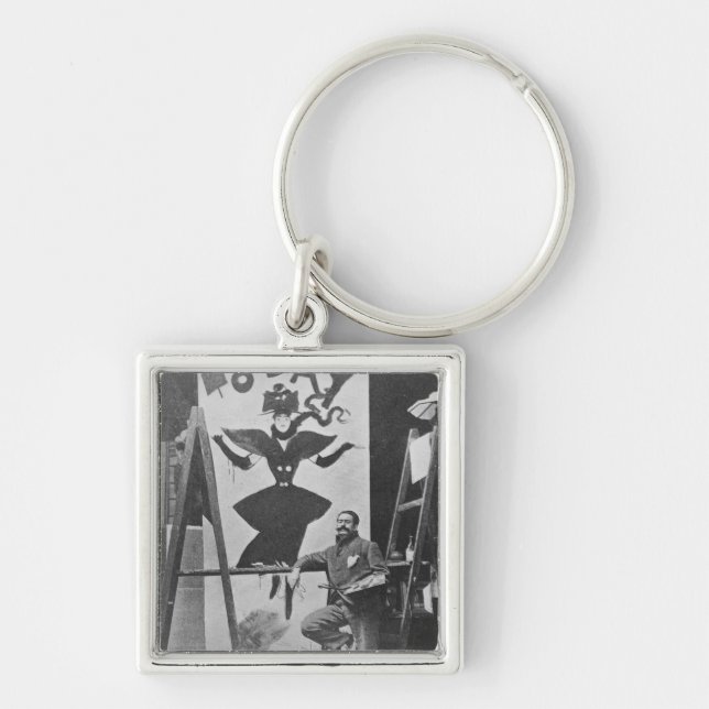 Porte-clés Peinture robuste de Dudley une affiche (Devant)