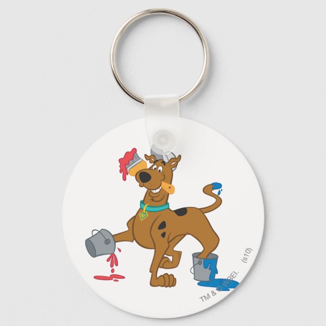 Porte-clés Peintures Scooby-Doo (Recto)