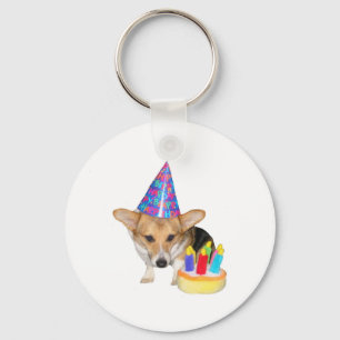 PORTE-CLÉS PEMBROKE GALLOIS CORGI-BIRTHDAY