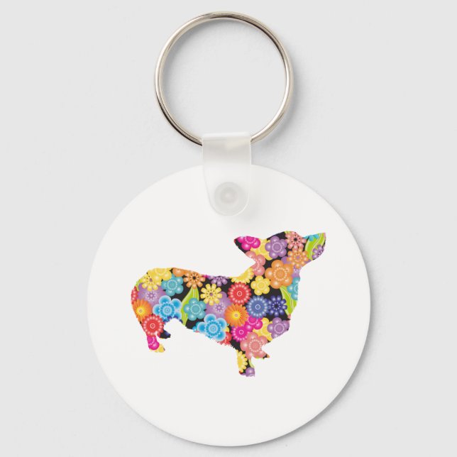 Porte-clés Pembroke Welsh Corgi (Recto)