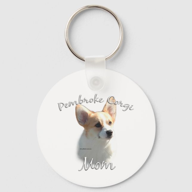 Porte-clés Pembroke Welsh Corgi Maman 2 (Recto)