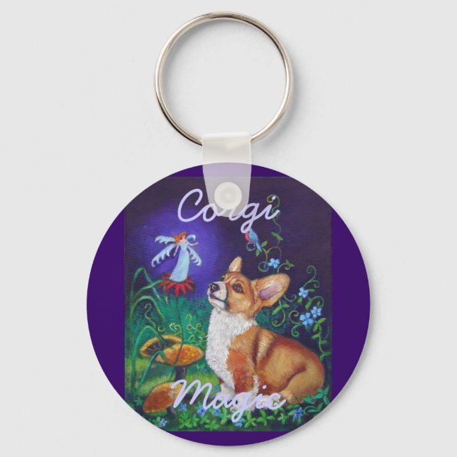 Porte-clés Pembroke Welsh Corgi Porte - clé (Recto)