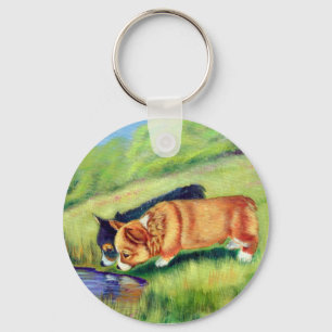 Porte-clés Pembroke Welsh Corgi Porte - clé