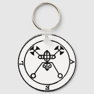 Porte-clés Pendentif de Sigil de démon pour le démon Bael