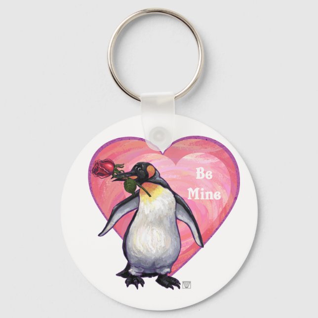 Porte-clés Penguin Valentine's Day (Recto)