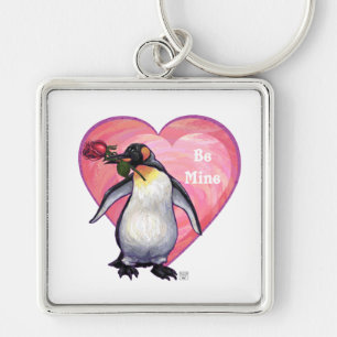 Porte-clés Penguin Valentine's Day