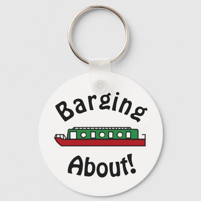 Porte-clés Péniche de Barging About (Recto)