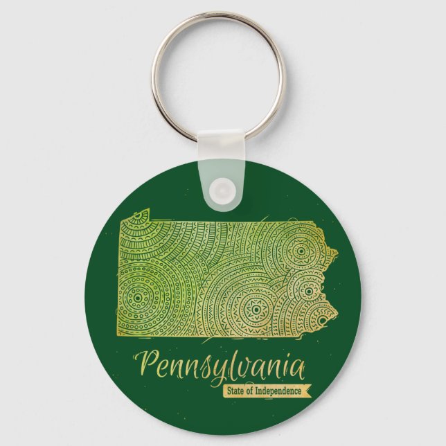 Porte-clés Pennsylvanie (Recto)