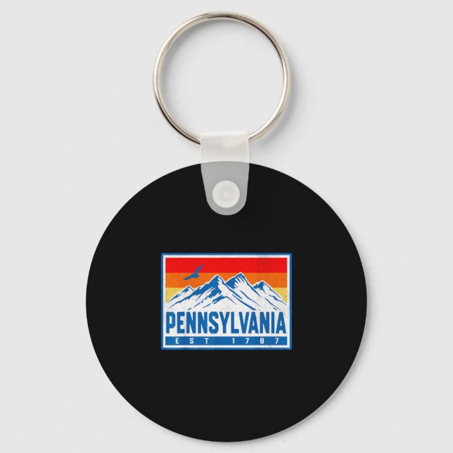 Porte-clés Pennsylvanie  (Recto)