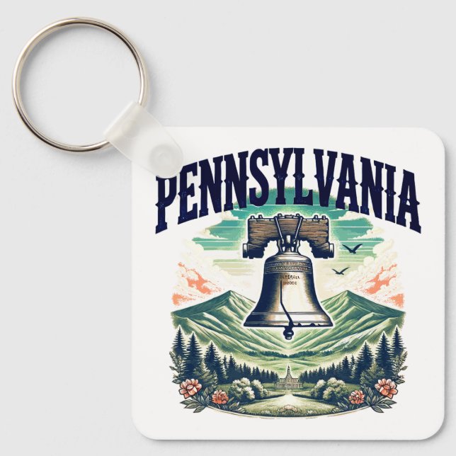 Porte-clés Pennsylvanie (Recto)