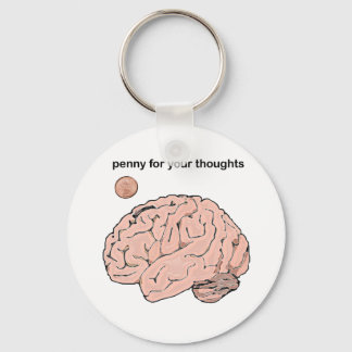 Porte-clés Penny for your Thoughts