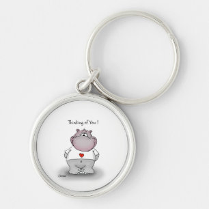 Porte-clés Pensée à vous ! Cadeau mignon pour votre un aim